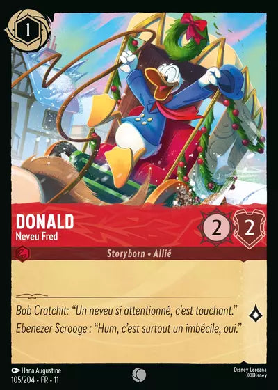 Carte Lorcana 105/204 Donald Foil | LorenZone