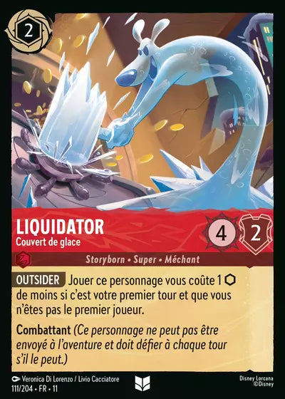 Carte Lorcana 111/204 Liquidator Foil | LorenZone