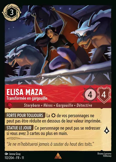 Carte Lorcana 112/204 Elisa Maza Foil | LorenZone