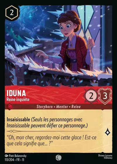 Carte Lorcana 113/204 Iduna Foil | LorenZone