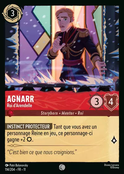 Carte Lorcana 114/204 Agnarr Foil | LorenZone