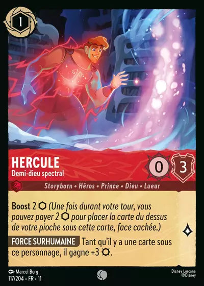 Carte Lorcana 117/204 Hercule Foil | LorenZone