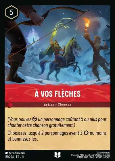 Carte Lorcana 131/204 À vos flèches Foil | LorenZone