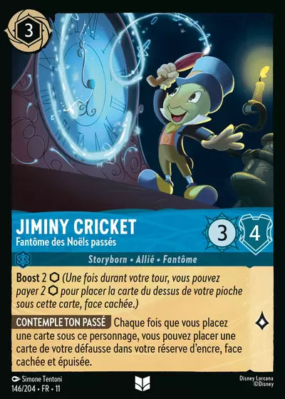 Carte Lorcana 146/204 Jiminy Cricket Foil | LorenZone
