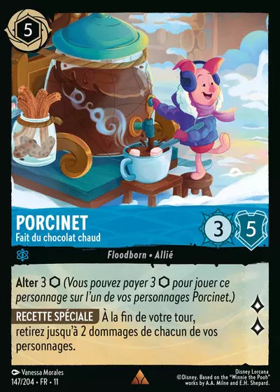 Carte Lorcana 147/204 Porcinet Foil | LorenZone