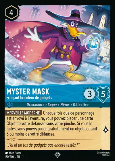 Carte Lorcana 150/204 Myster Mask Foil | LorenZone