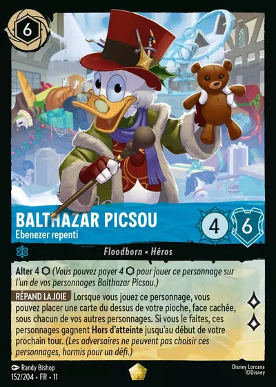 Carte Lorcana 152/204 Balthazar Picsou Foil | LorenZone