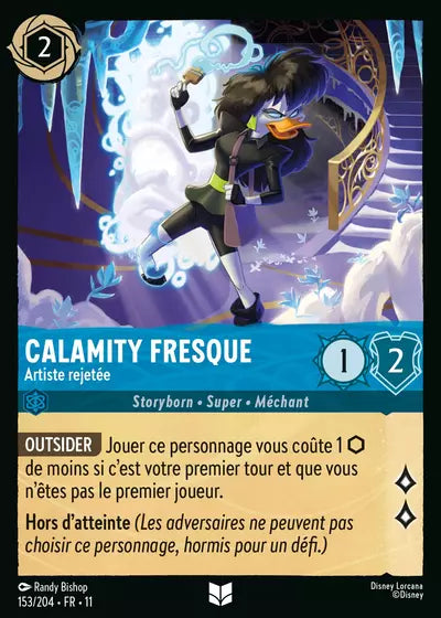 Carte Lorcana 153/204 Calamity Fresque Foil | LorenZone