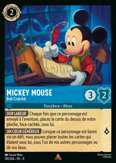 Carte Lorcana 159/204 Mickey Mouse Foil | LorenZone