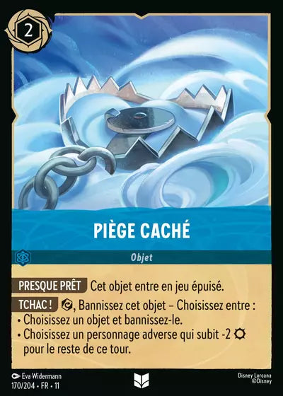 Carte Lorcana 170/204 Piège caché Foil | LorenZone