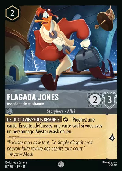Carte Lorcana 177/204 Flagada Jones Foil | LorenZone