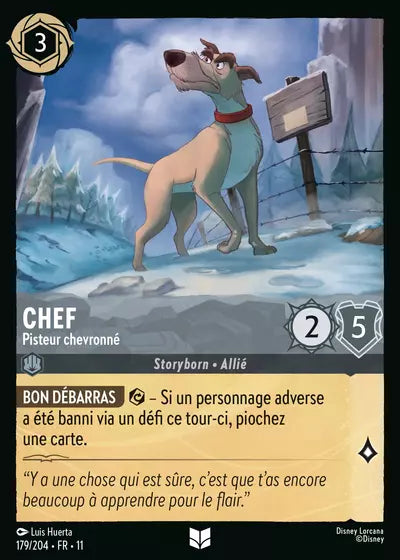 Carte Lorcana 179/204 Chef Foil | LorenZone