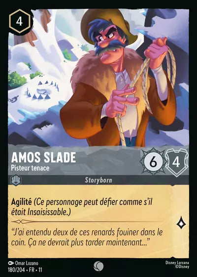 Carte Lorcana 180/204 Amos Slade Foil | LorenZone
