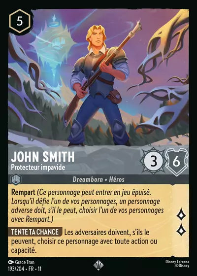 Carte Lorcana 193/204 John Smith Foil | LorenZone