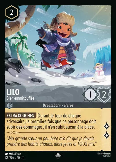 Carte Lorcana 195/204 Lilo Foil | LorenZone