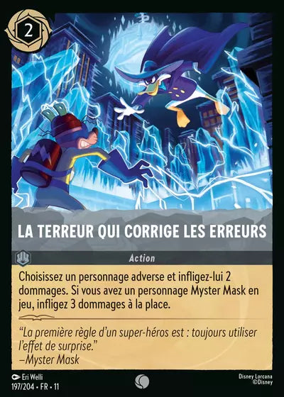 Carte Lorcana 197/204 La terreur qui corrige les erreurs Foil | LorenZone