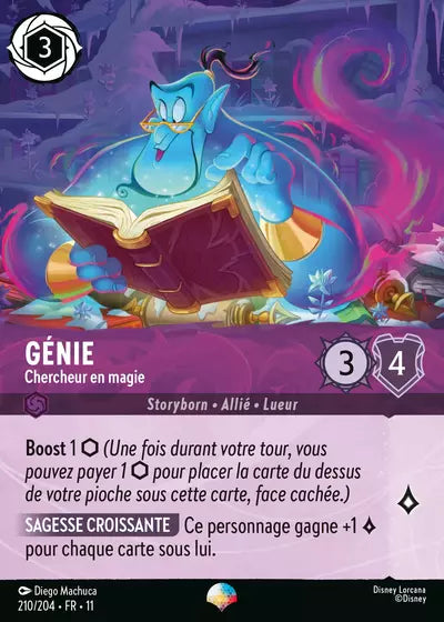 Carte Lorcana 210/204 Génie Épique | LorenZone