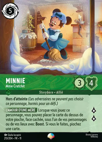 Carte Lorcana 213/204 Minnie Épique | LorenZone
