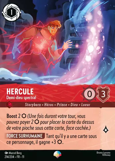 Carte Lorcana 214/204 Hercule Épique | LorenZone