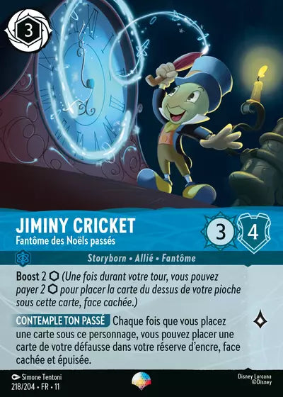 Carte Lorcana 218/204 Jiminy Cricket Épique | LorenZone