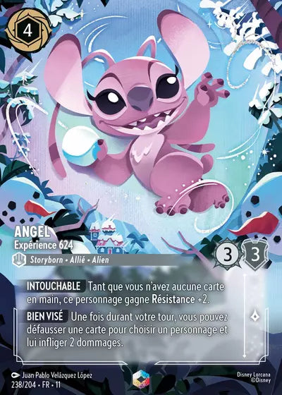 Carte Lorcana 238/204 Angel Enchantée | LorenZone