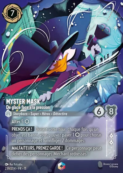 Carte Lorcana 239/204 Myster Mask Enchantée | LorenZone