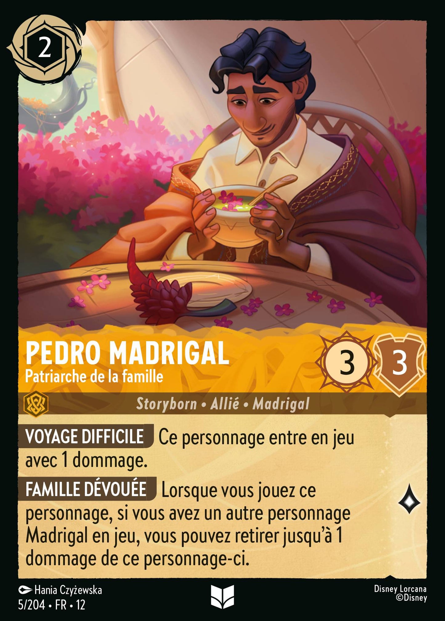 Carte Lorcana 5/204 Pedro Madrigal | LorenZone