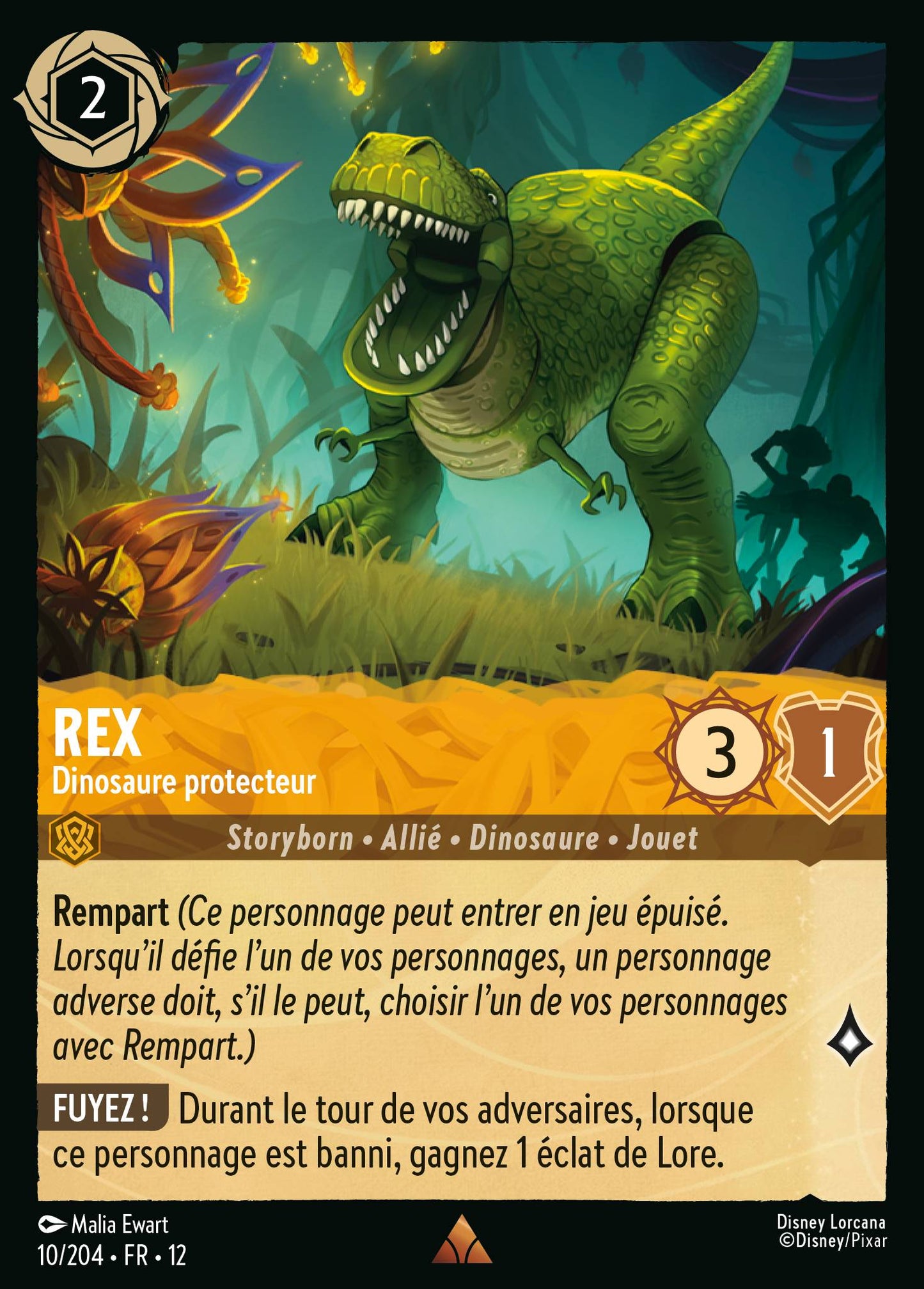 Carte Lorcana 10/204 Rex | LorenZone