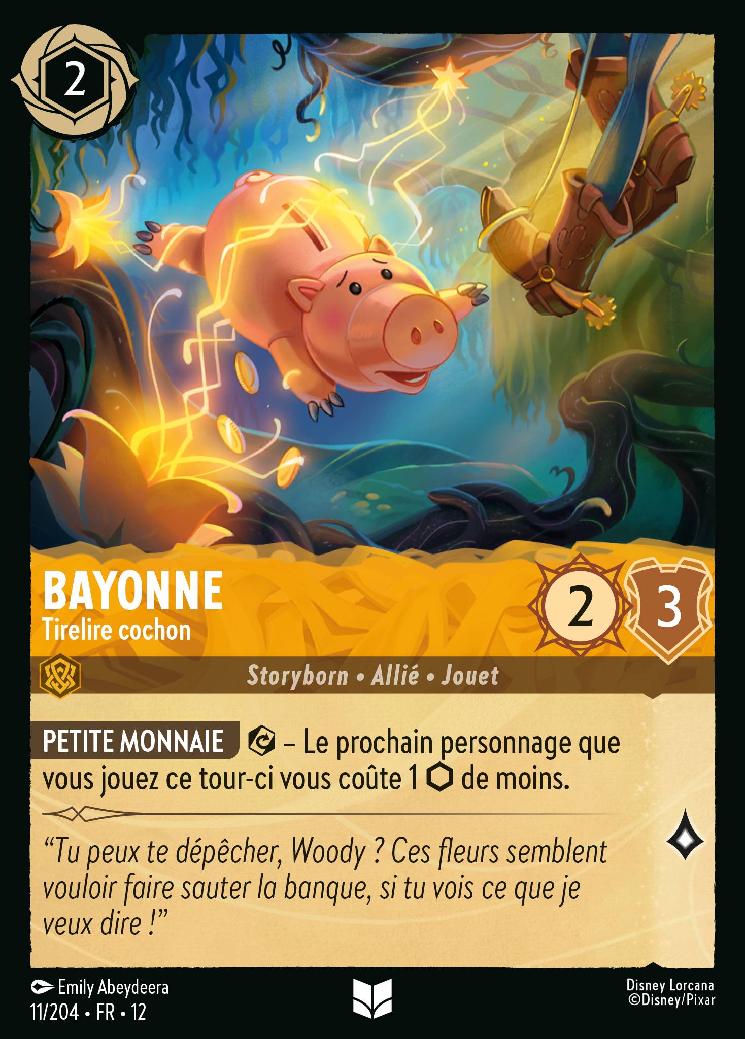 Carte Lorcana 11/204 Bayonne | LorenZone