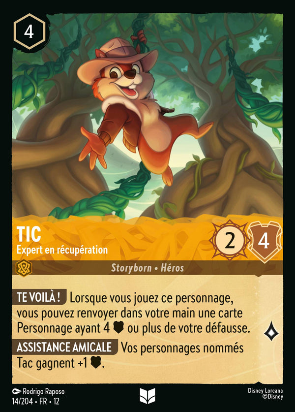 Carte Lorcana 14/204 Tic | LorenZone