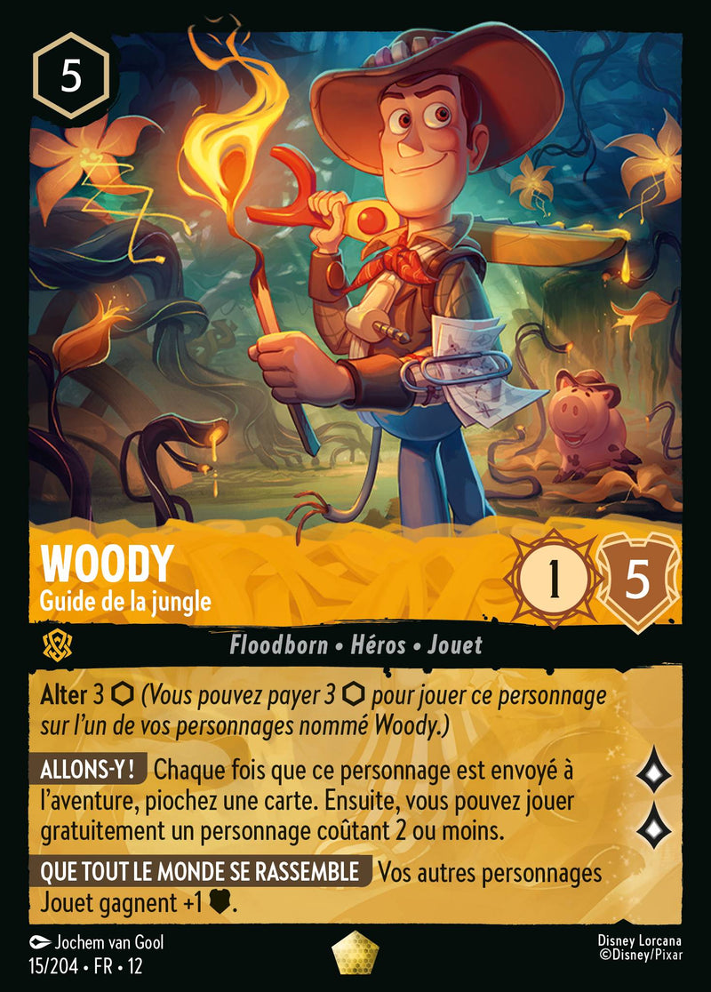 Carte Lorcana 15/204 Woody | LorenZone