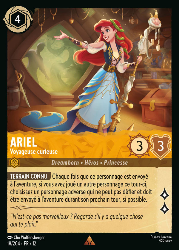 Carte Lorcana 18/204 Ariel | LorenZone
