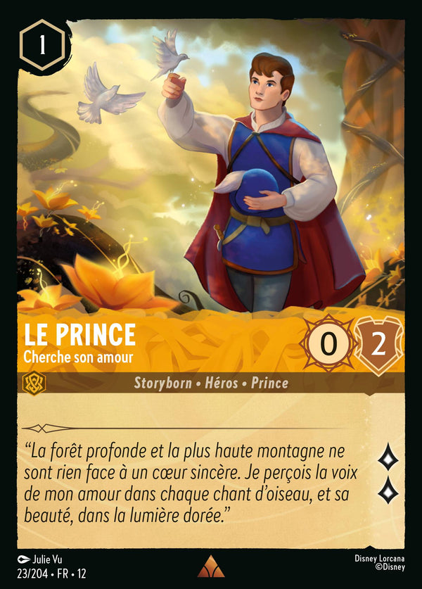 Carte Lorcana 23/204 Le Prince | LorenZone