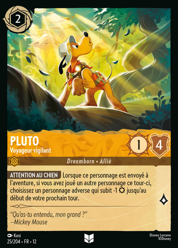 Carte Lorcana 25/204 Pluto | LorenZone