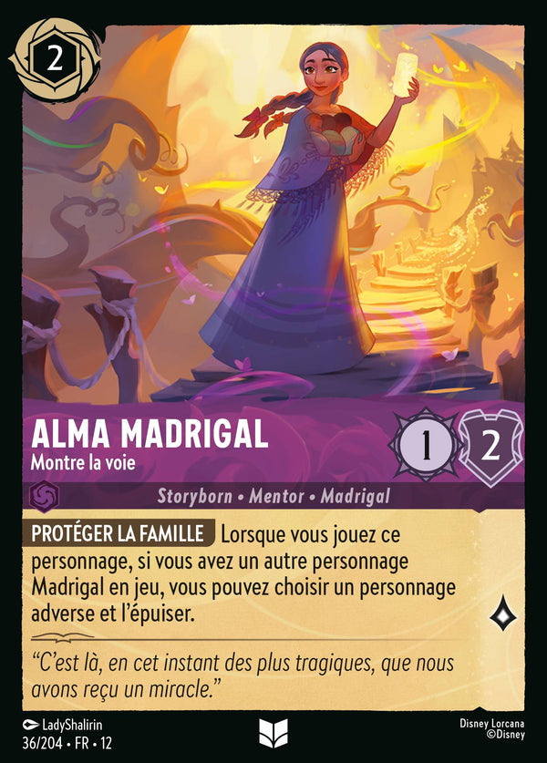 Carte Lorcana 36/204 Alma Madrigal | LorenZone