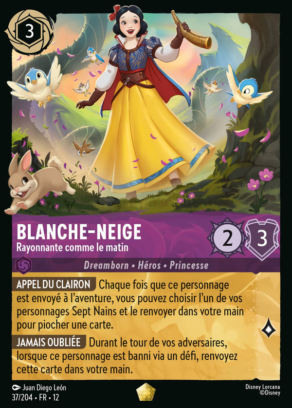 Carte Lorcana 37/204 Blanche-Neige | LorenZone