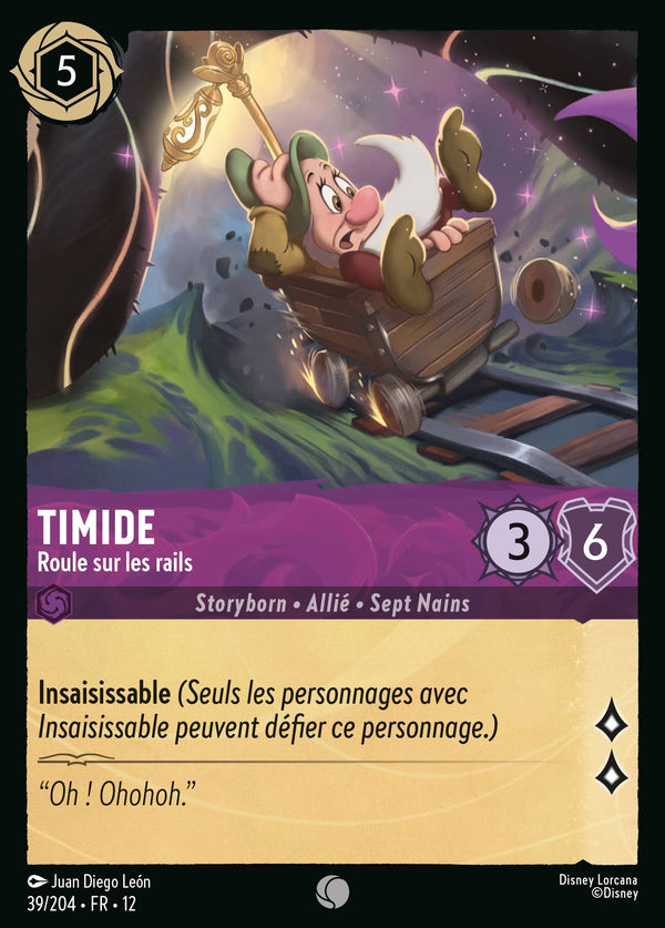 Carte Lorcana 39/204 Timide | LorenZone