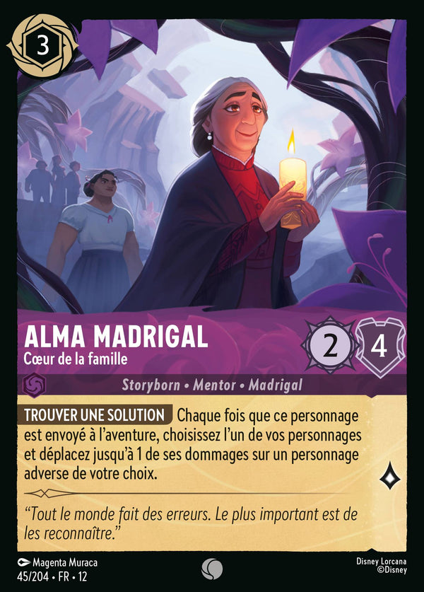 Carte Lorcana 45/204 Alma Madrigal | LorenZone