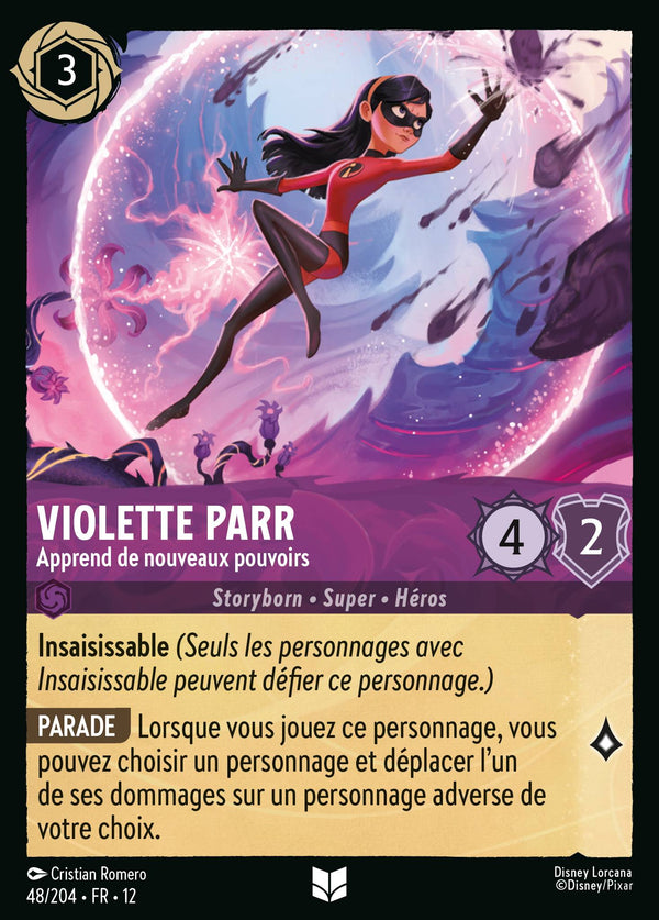 Carte Lorcana 48/204 Violette Parr | LorenZone