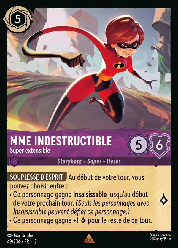 Carte Lorcana 49/204 Mme Indestructible | LorenZone