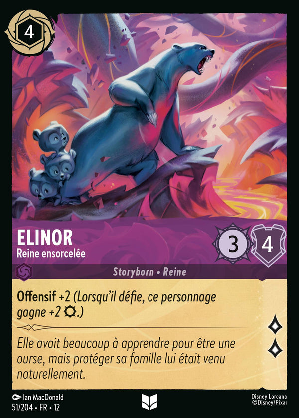 Carte Lorcana 51/204 Elinor | LorenZone