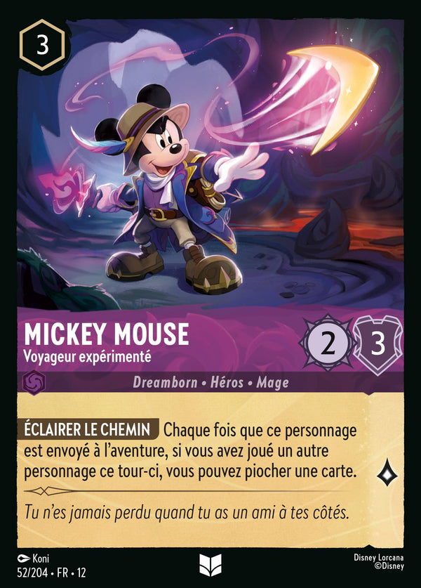 Carte Lorcana 52/204 Mickey Mouse | LorenZone