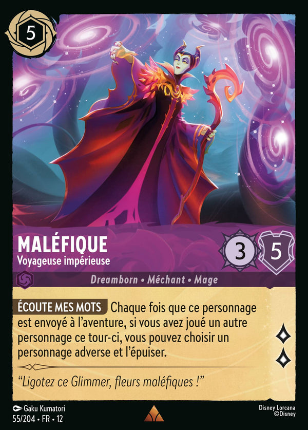 Carte Lorcana 55/204 Maléfique | LorenZone
