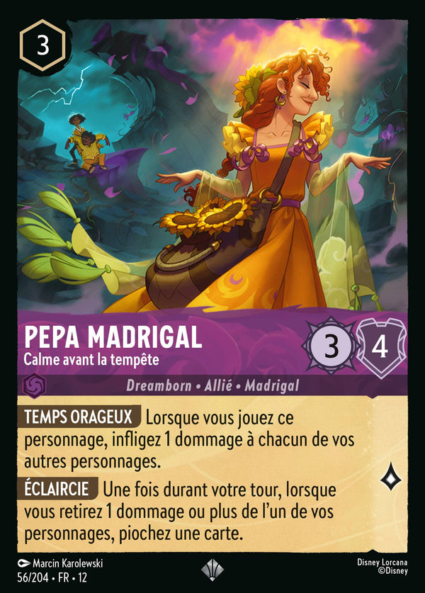 Carte Lorcana 56/204 Pepa Madrigal | LorenZone
