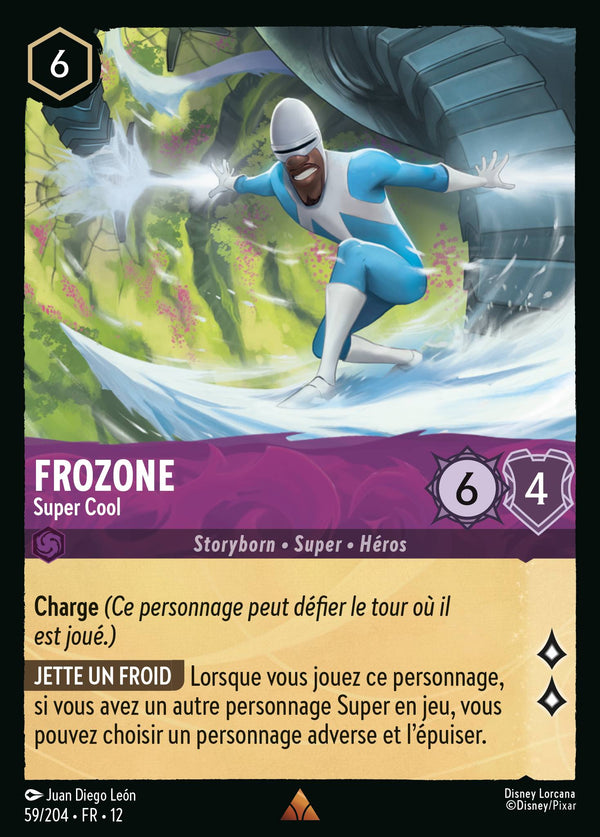 Carte Lorcana 59/204 Frozone | LorenZone