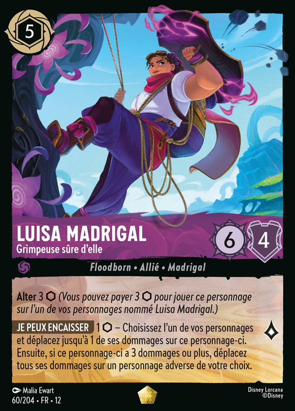 Carte Lorcana 60/204 Luisa Madrigal | LorenZone