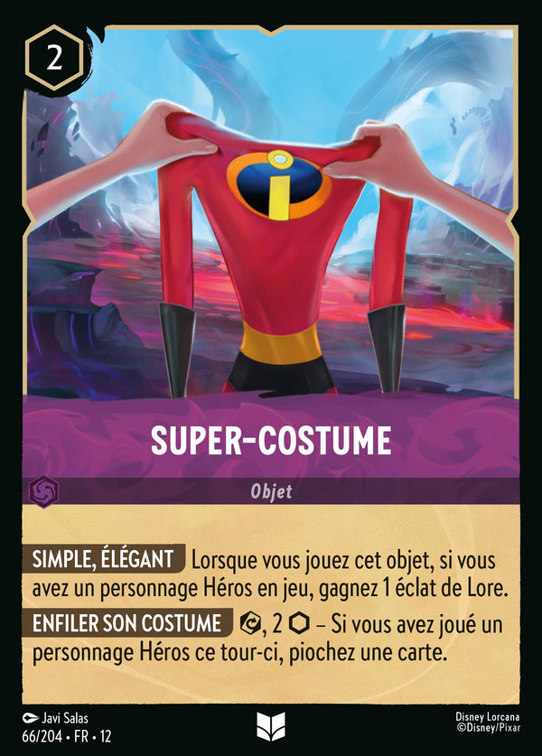 Carte Lorcana 66/204 Super-costume | LorenZone