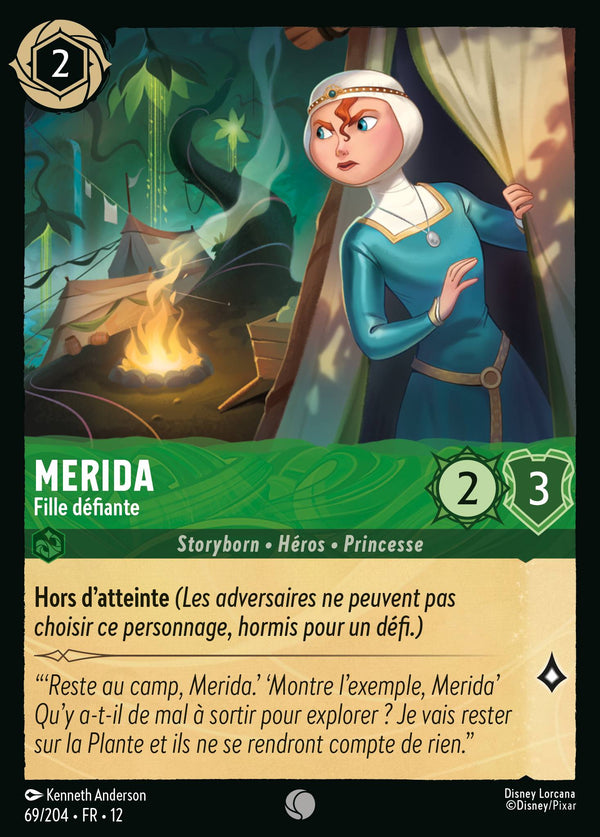 Carte Lorcana 69/204 Merida | LorenZone