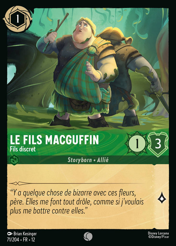 Carte Lorcana 71/204 Le fils MacGuffin | LorenZone