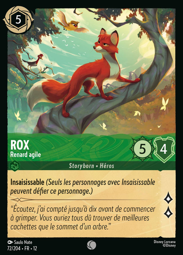 Carte Lorcana 72/204 Rox | LorenZone